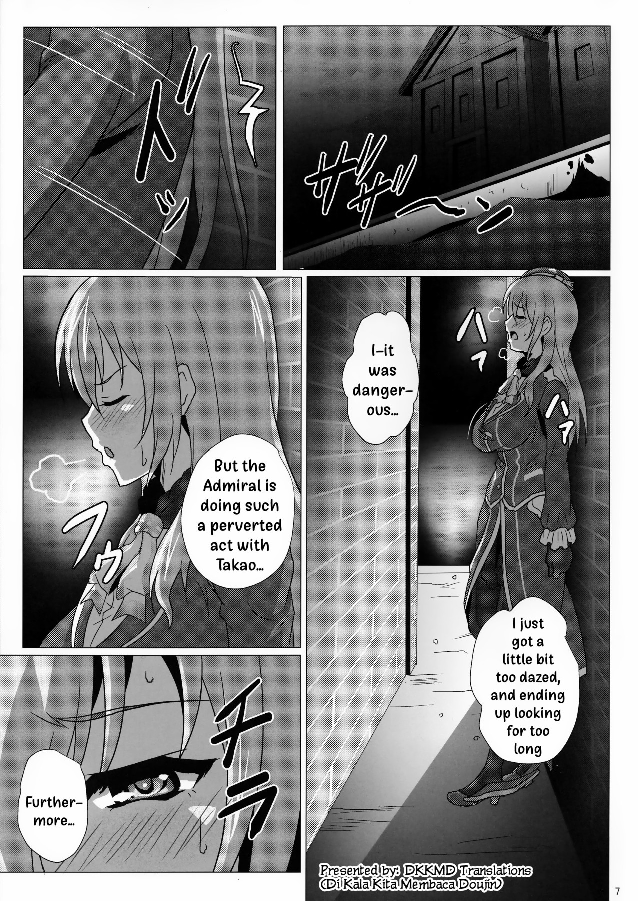 Hentai Manga Comic-Atago and the Nursing Expedition-Read-6